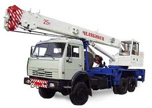 Автокран Челябинец КС 45721 (КАМАЗ 53228) 25т
