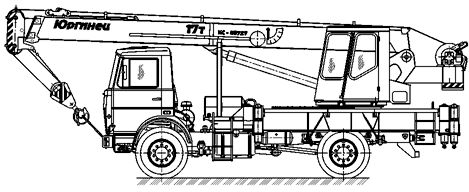 Автокран Юргинец КС-45727 17т
