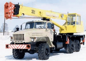 Автокран Галичанин КС 55713-3 25т