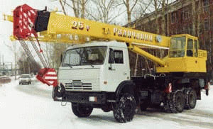 Автокран Галичанин КС 55713-4 25т