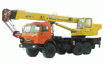 Автокран Галичанин КС 55713-5 25т