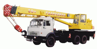 Автокран Галичанин КС 55715 30т
