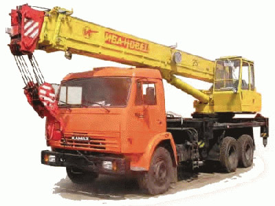 Автокран Ивановец КС 45717К-1 (КамАЗ 53215) 25т