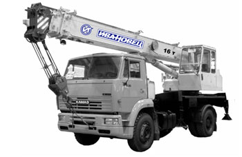 Автокран Ивановец КС 35714 К-3 (КАМАЗ 53605) 16т