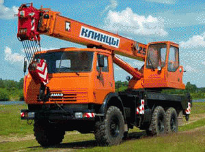 Автокран Клинцы КС-55713-5К 25т