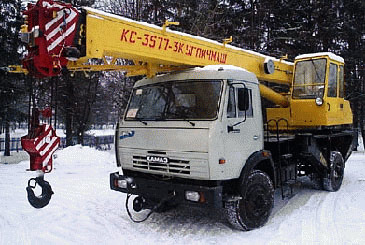 Автокран Углич КС 3577-3К 16т