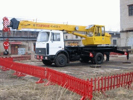 Автокран Углич КС-45722 16т