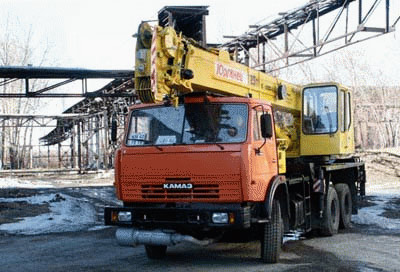 Автокран Юргинец КС-55722-2 25т