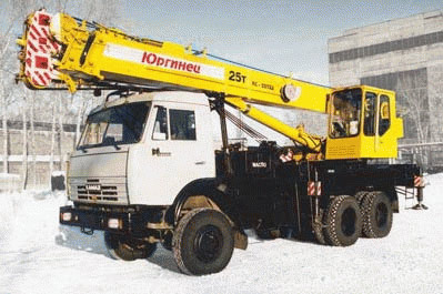 Автокран Юргинец КС-55722 25т