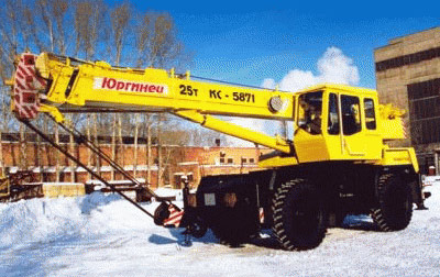 Самоходный кран Юргинец КС-5871