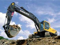Гусеничный экскаватор Volvo EC240B