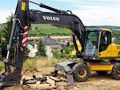 Колесный экскаватор Volvo EW180C