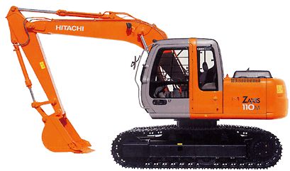 Гусеничный экскаватор Hitachi ZX110M