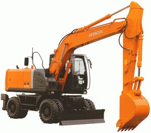 Экскаватор колёсный HITACHI ZX170W-3