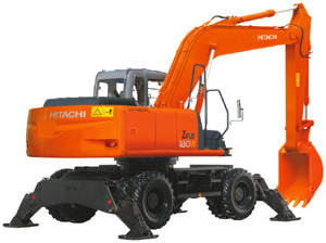 Экскаватор колёсный HITACHI ZX180W