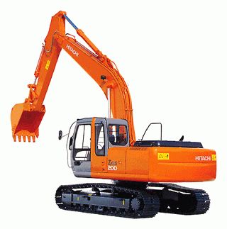 Гусеничный экскаватор Hitachi ZX200