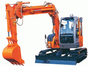 Гусеничный экскаватор Hitachi ZX75US