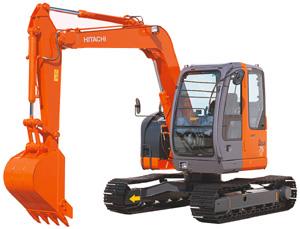 Гусеничный экскаватор Hitachi ZX80LCK